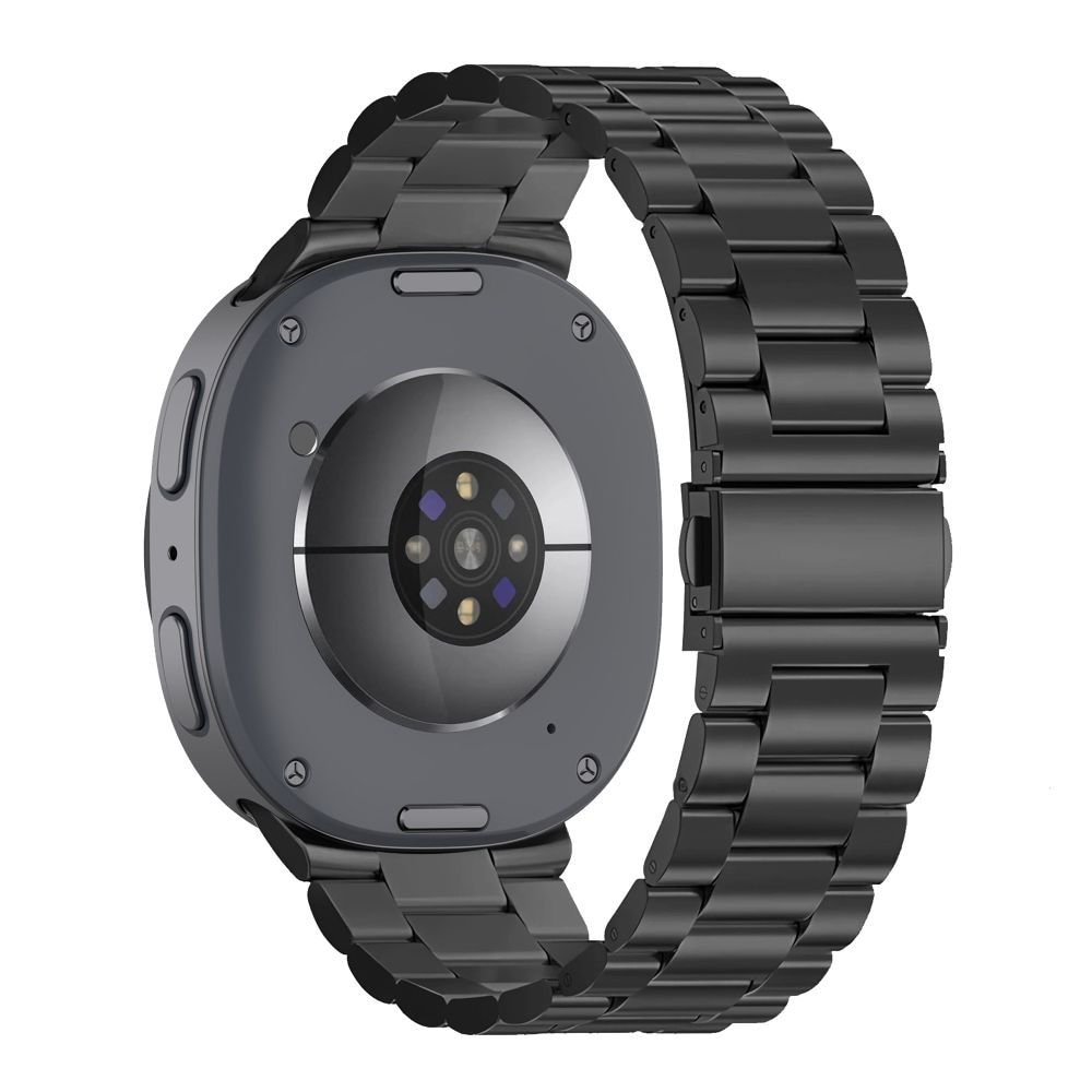 Tech-Protect armband i rostfritt stål till Samsung Galaxy Watch 40–44–46 mm – Svart