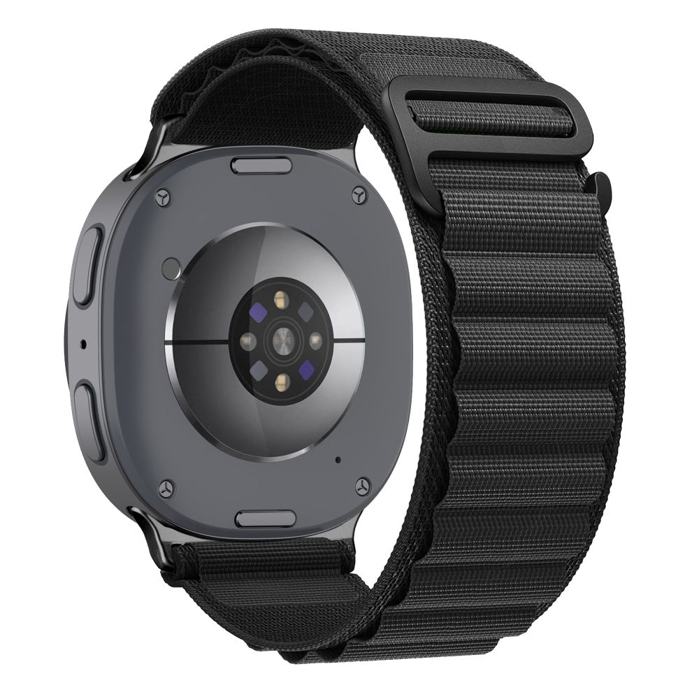 Tech-Protect Nylon Pro-armband till Samsung Galaxy Watch 40/44/46 mm – Svart