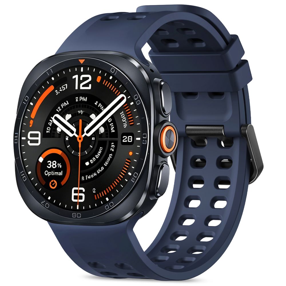 Tech-Protect silikonarmband för Samsung Galaxy Watch Ultra 47 mm – marinblått