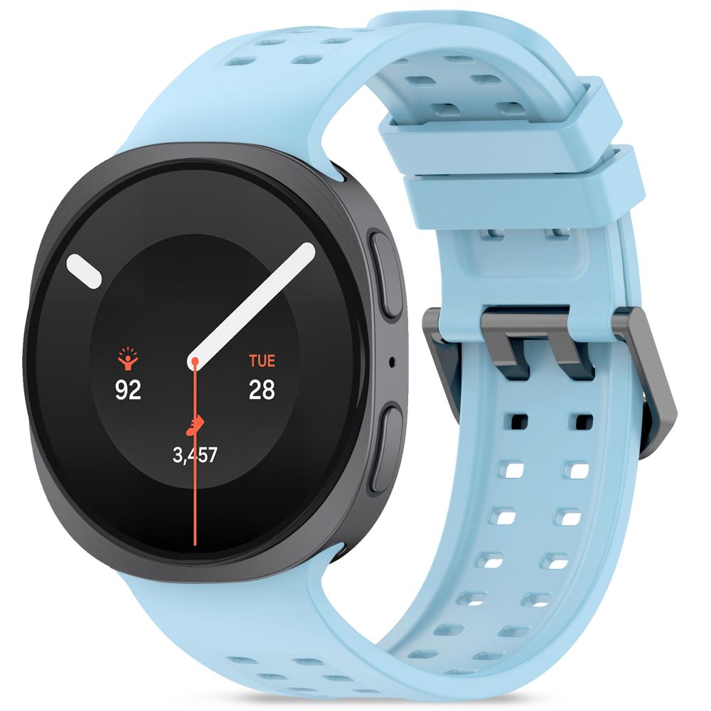 Tech-Protect silikonarmband för Samsung Galaxy Watch 40/44/46 mm – Blått