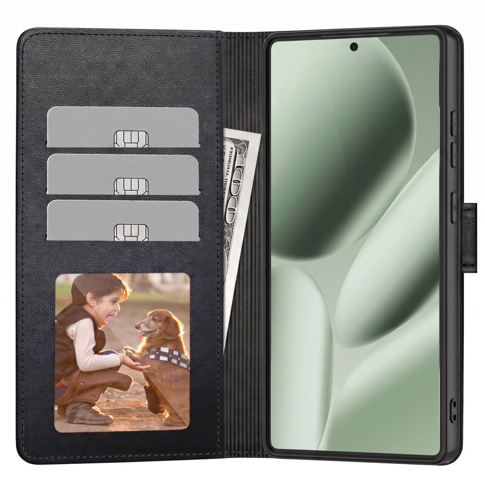 Tech-Protect plånboksfodral för Google Pixel 11 / 11 Pro – matt svart