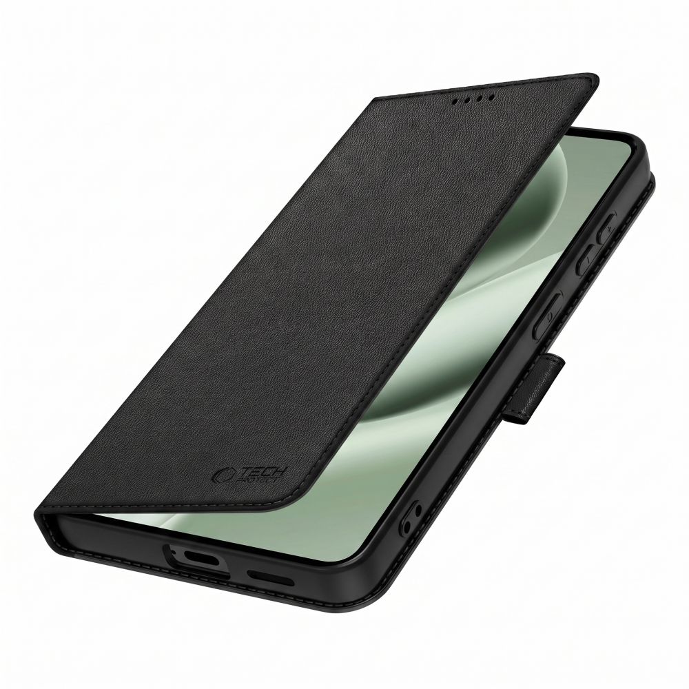 Tech-Protect plånboksfodral för Google Pixel 11 / 11 Pro – matt svart