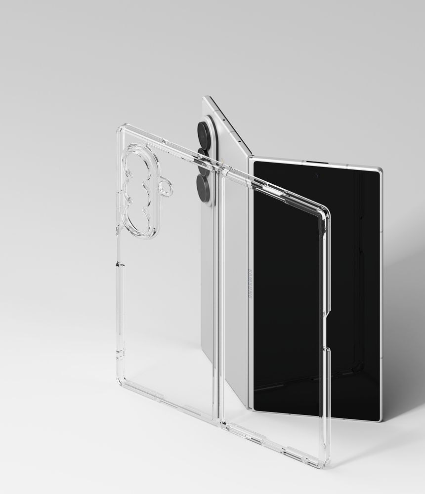 Ringke Fusion-etui til Samsung Galaxy Z Fold 8 Ultra – gennemsigtigt