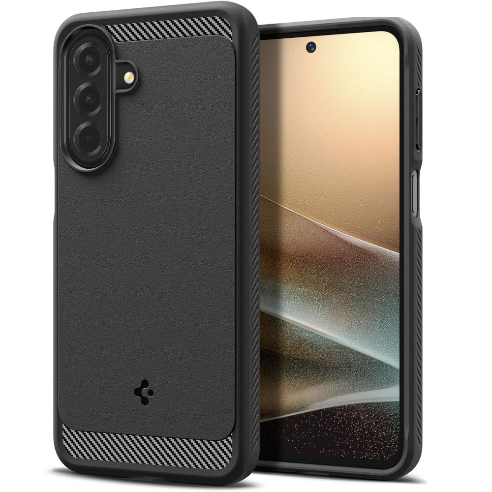 Spigen Rugged Armor-skal för Samsung Galaxy A27 5G – matt svart
