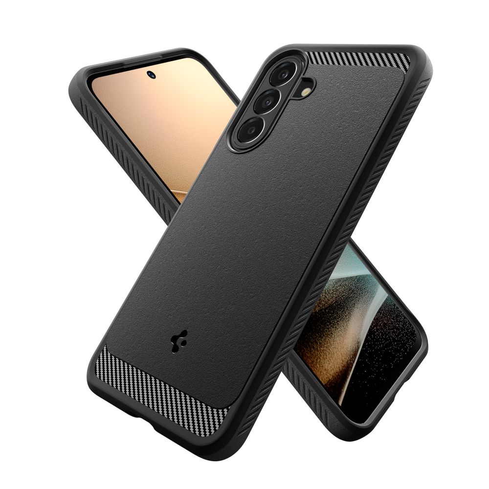 Spigen Rugged Armor-etui til Samsung Galaxy A27 5G – mat sort