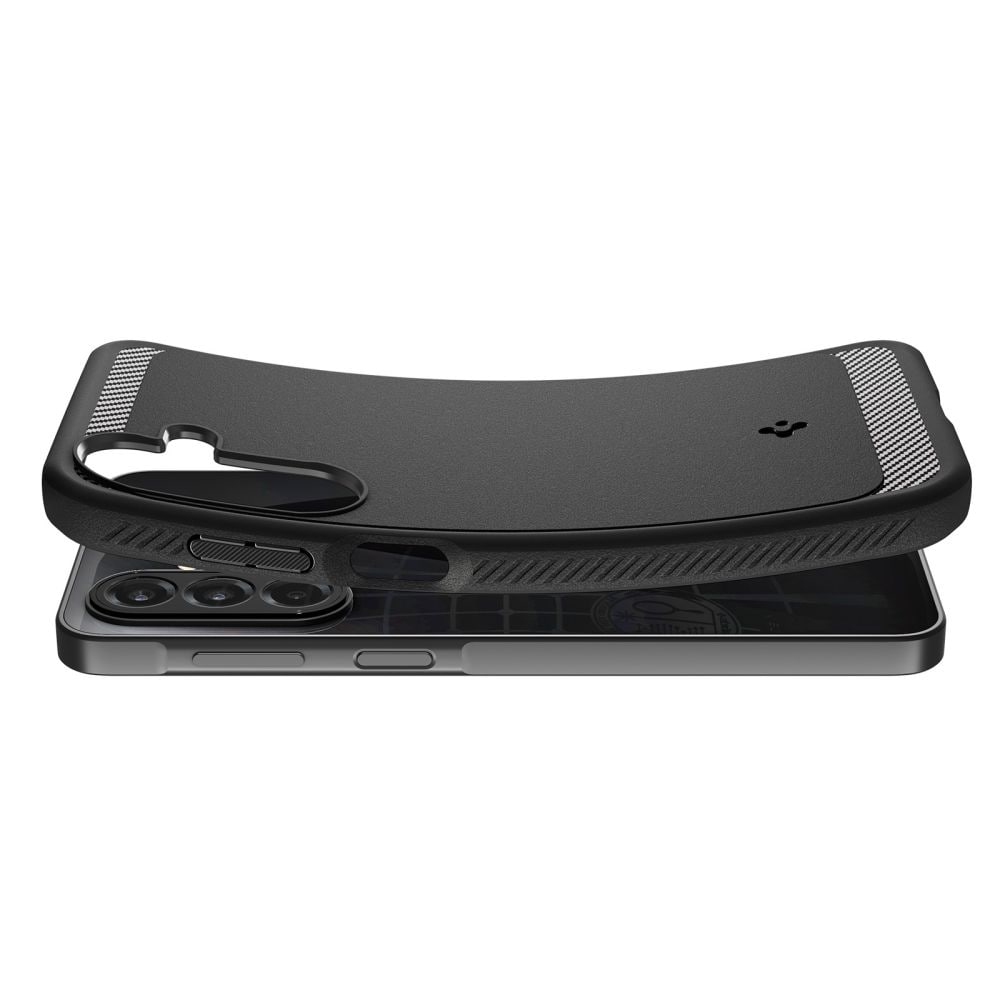 Spigen Rugged Armor-etui til Samsung Galaxy A27 5G – mat sort
