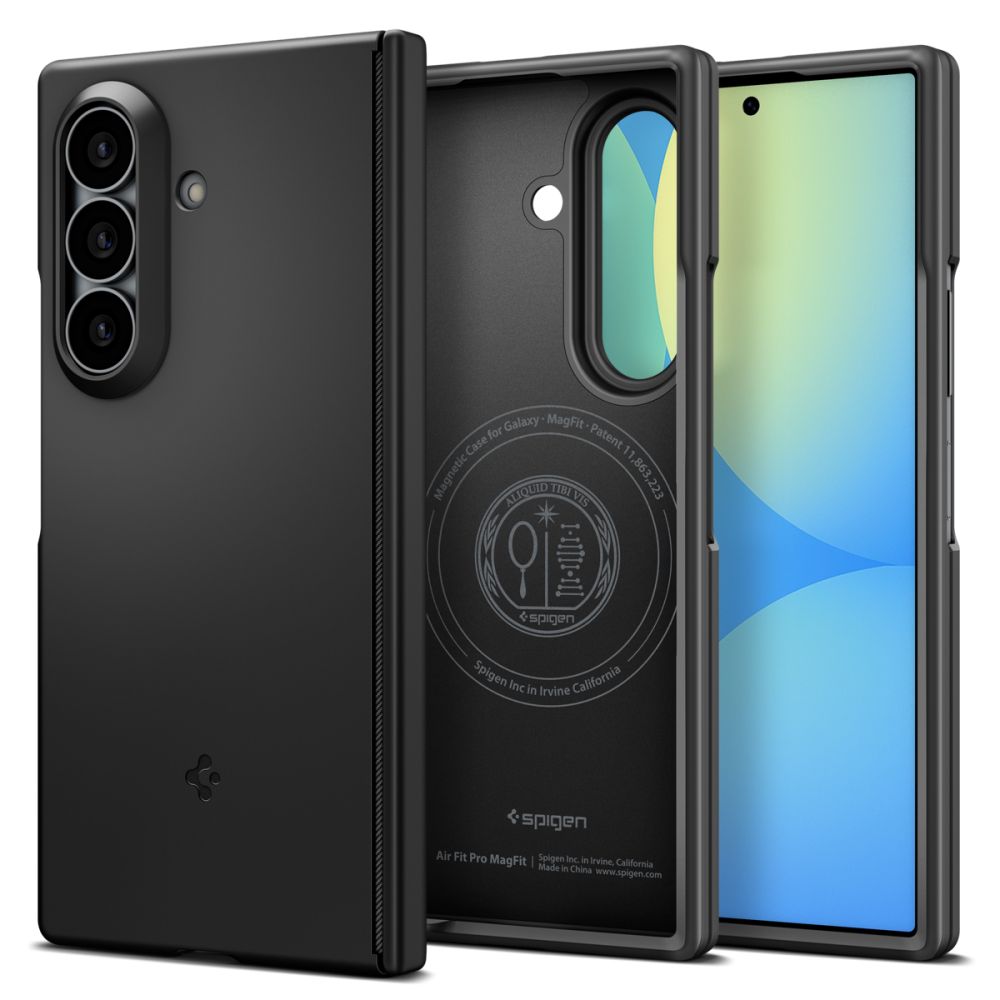 Spigen Air Fit Pro Magsafe-fodral för Samsung Galaxy Z Fold 8 Ultra – Svart