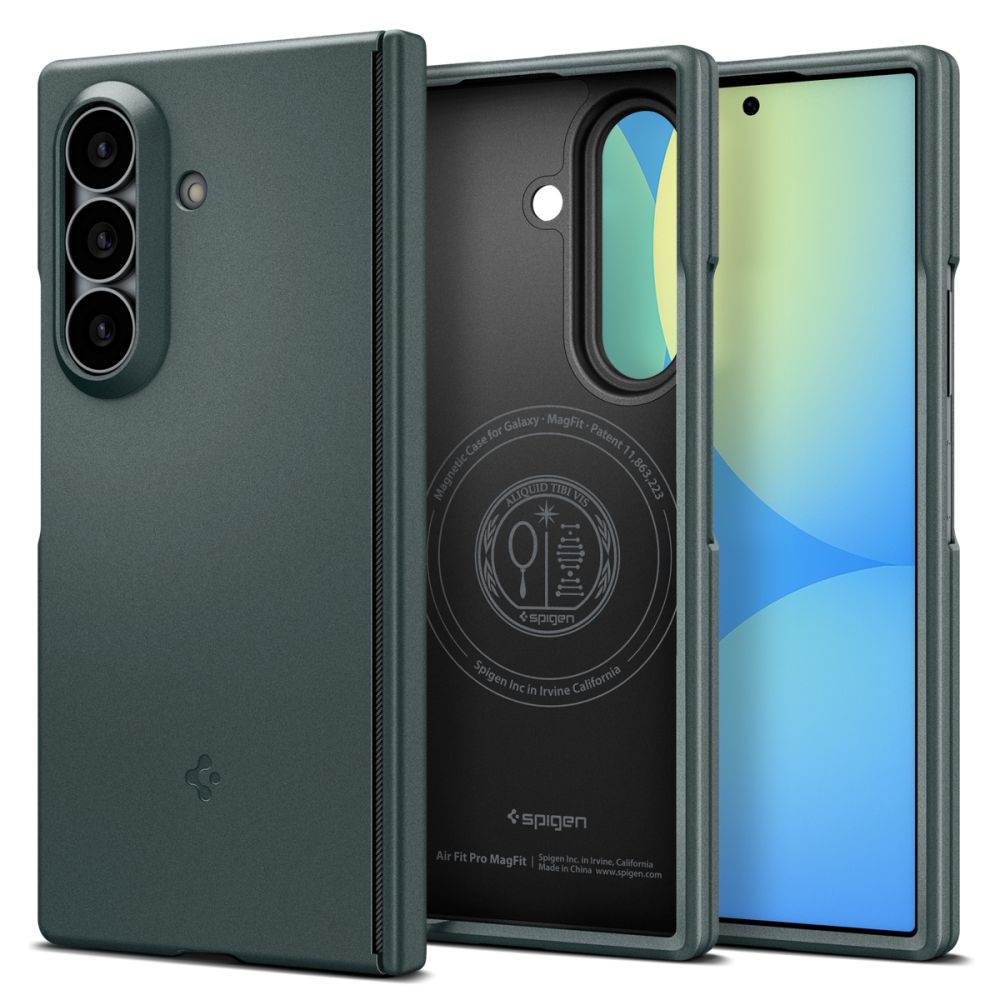Spigen Air Fit Pro Magsafe-fodral för Samsung Galaxy Z Fold 8 Ultra – mörkgrönt