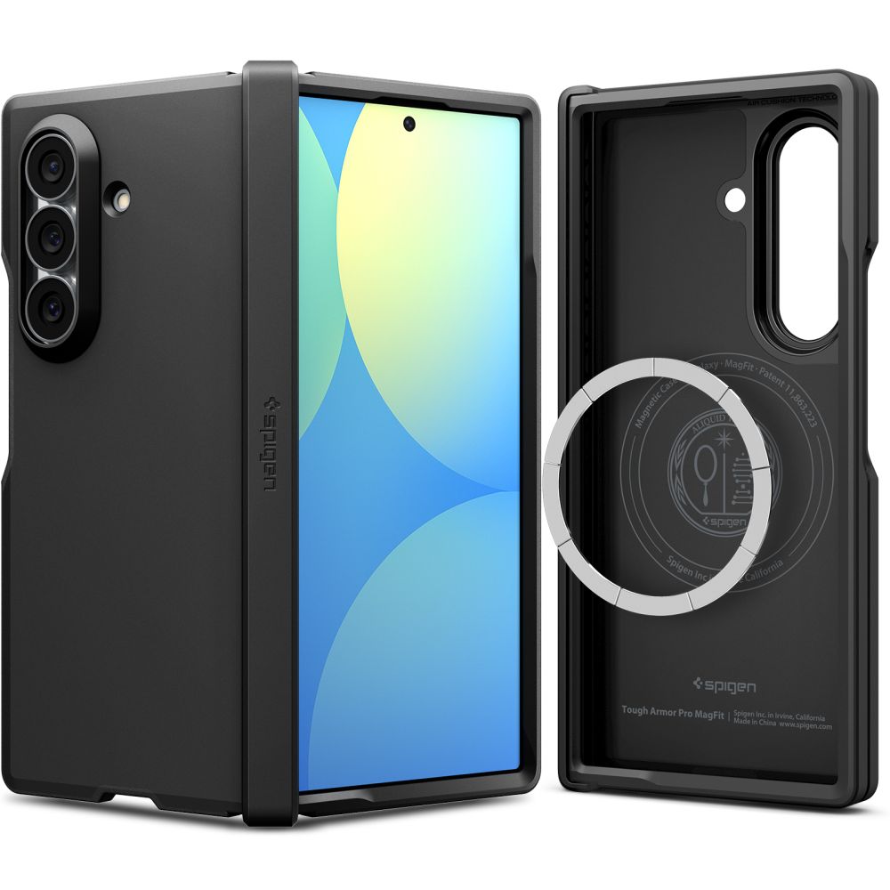 Spigen Tough Armor Pro MagFit MagSafe-etui til Samsung Galaxy Z Fold 8 Ultra – Sort