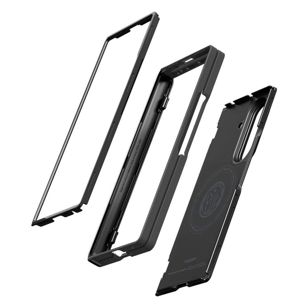 Spigen Slim Armor Pro Magsafe-etui til Samsung Galaxy Z Fold 8 Ultra – Sort