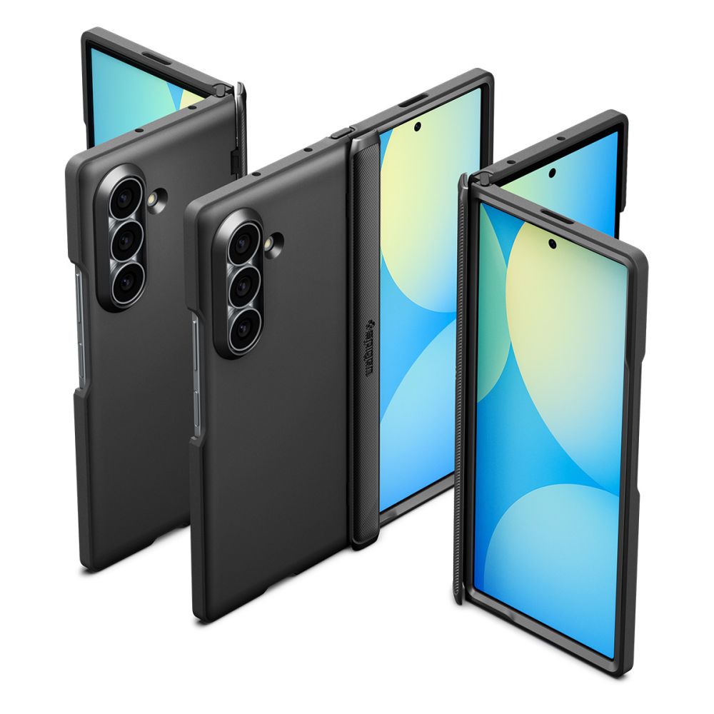 Spigen Slim Armor Pro Magsafe-etui til Samsung Galaxy Z Fold 8 Ultra – Sort