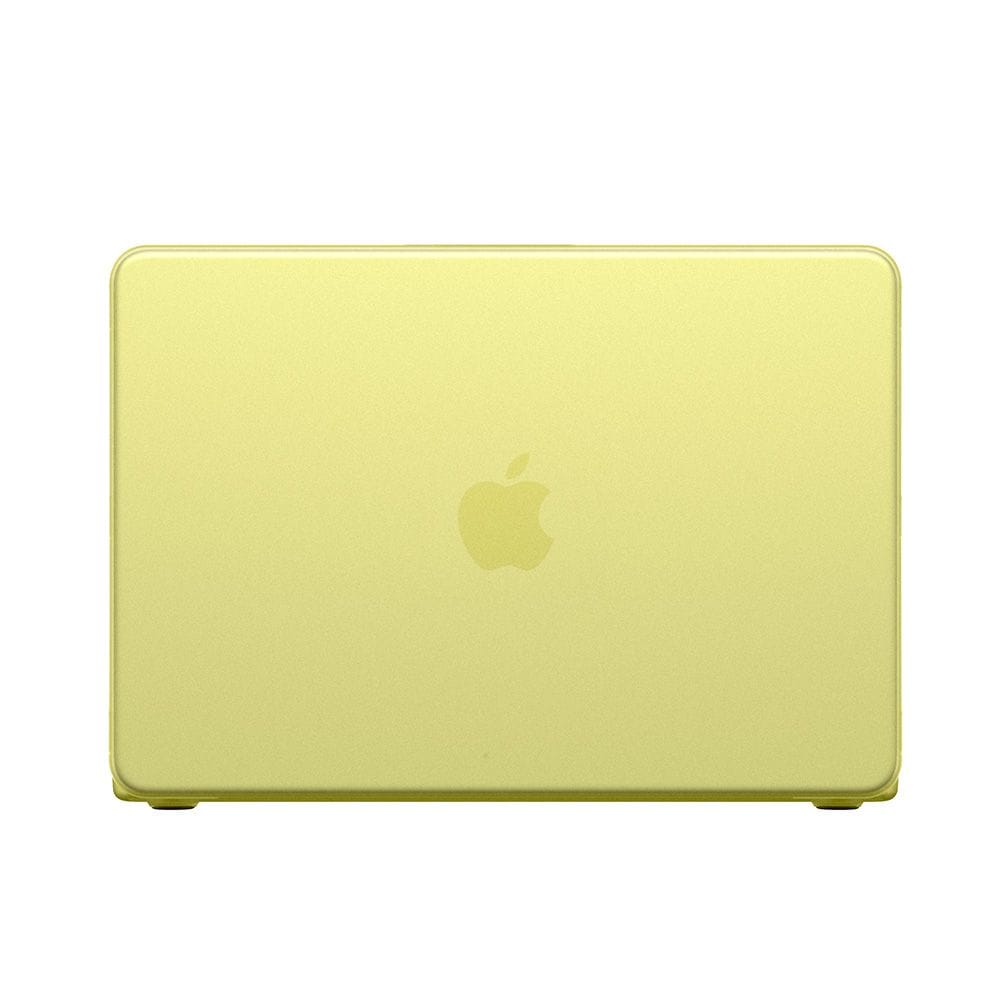 Spigen AirSkin-etui til MacBook Neo 13" 2026 – mat gul