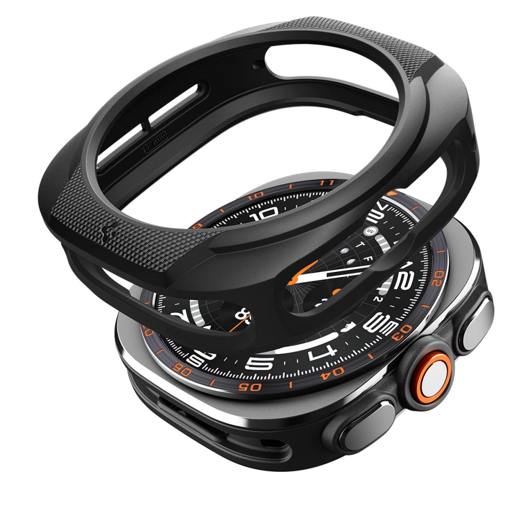 Spigen Liquid Air-fodral till Samsung Galaxy Watch Ultra 47 mm – Svart