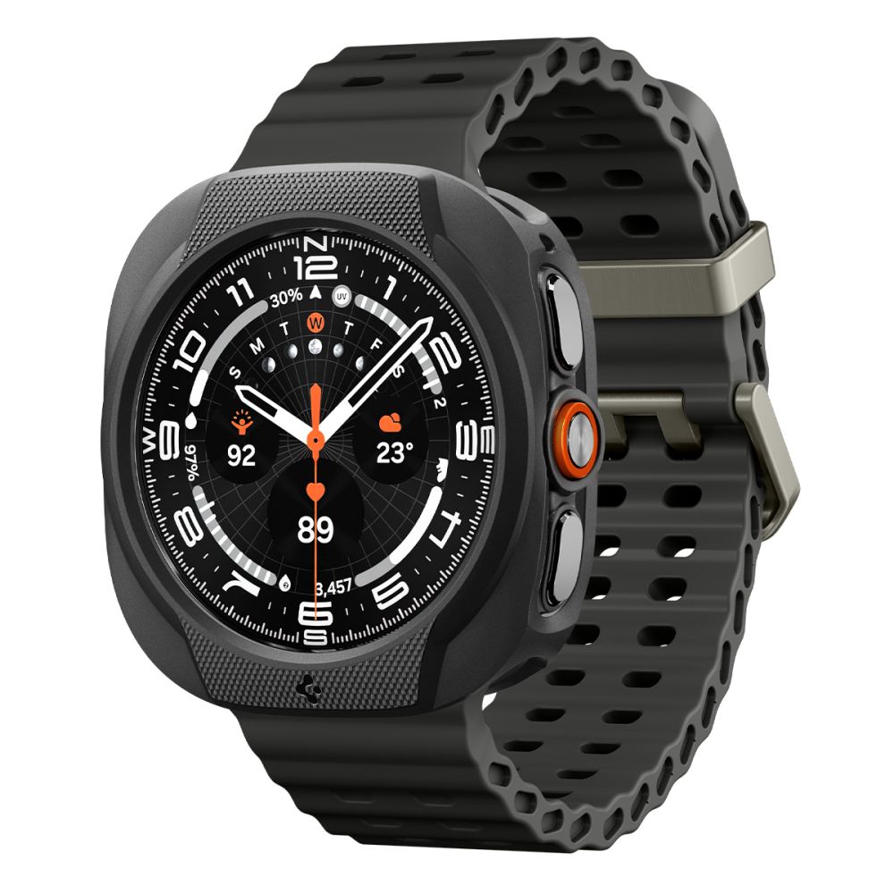Spigen Liquid Air-etui til Samsung Galaxy Watch Ultra 47 mm – sort