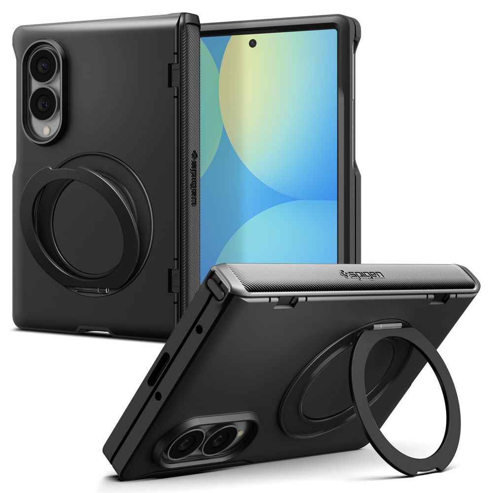 Spigen Slim Armor Pro S Magsafe-fodral till Samsung Galaxy Z Fold 8 – Svart