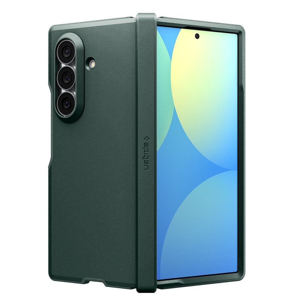 Spigen Tough Armor Pro MagFit MagSafe-etui til Samsung Galaxy Z Fold 8 Ultra – mørkegrøn