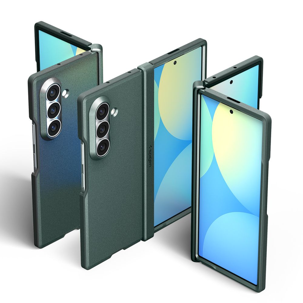 Spigen Tough Armor Pro MagFit MagSafe-etui til Samsung Galaxy Z Fold 8 Ultra – mørkegrøn