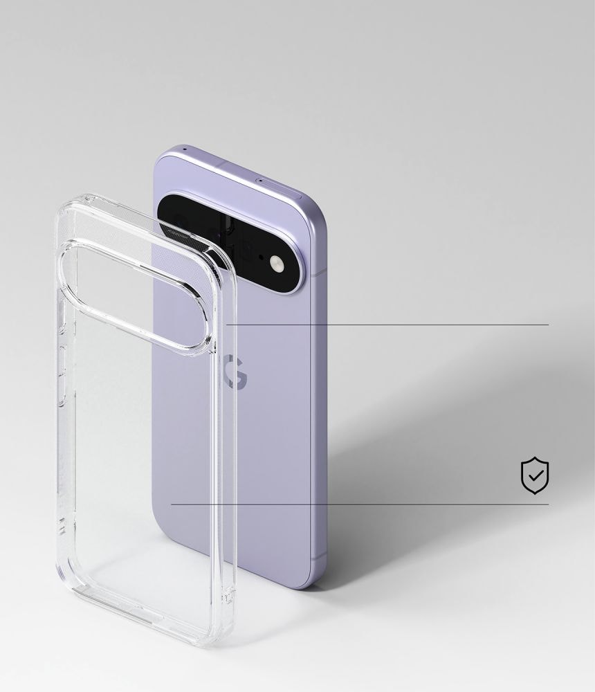 Ringke Fusion-etui til Google Pixel 11 – gennemsigtigt