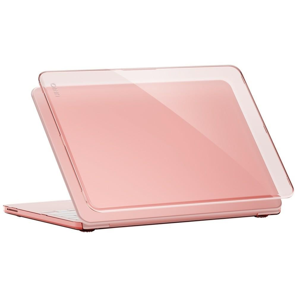 Uniq Vero-fodral för MacBook Neo – genomskinligt rosa