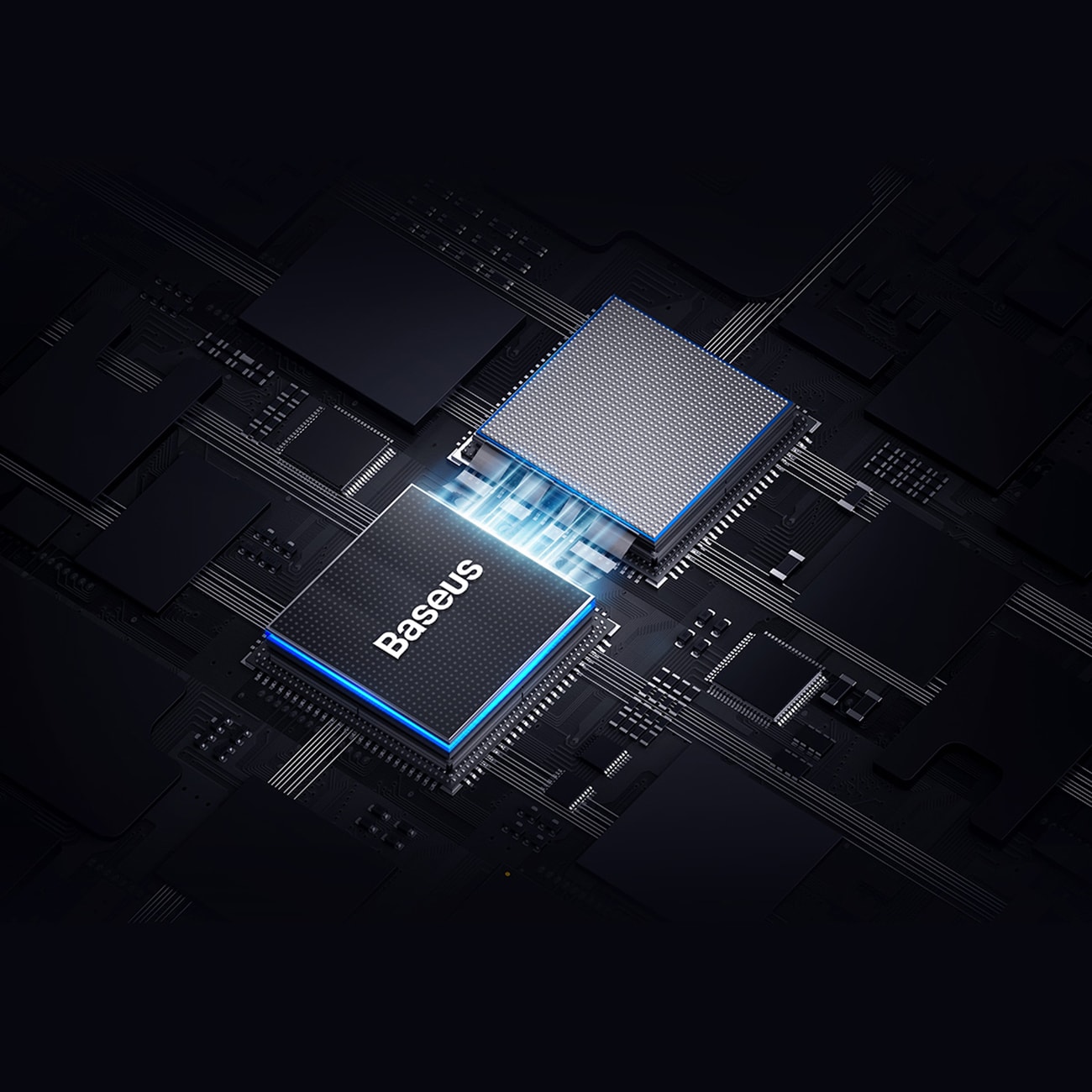 Baseus UltraJoy-serien 5-i-1 USB-C/HDMI 4K med 4 USB-A 3.0-portar – grå