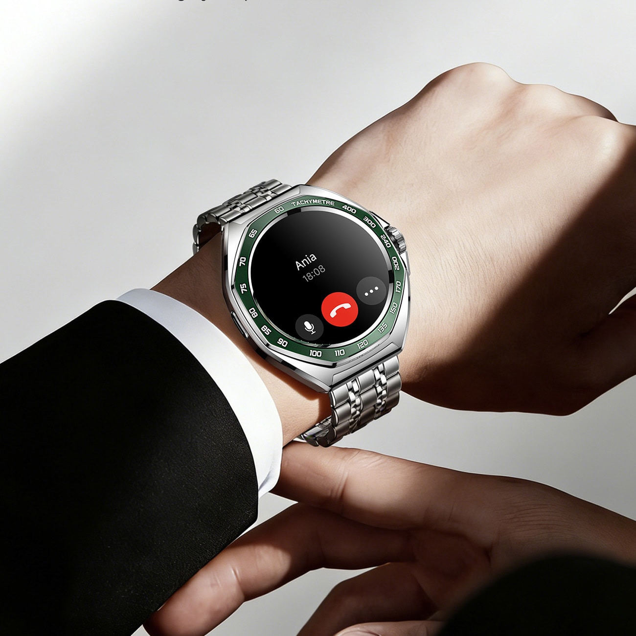 Joyroom Venture Series JR-FV2 Pro AMOLED 1,43 tum 5 ATM smartklocka med samtalsfunktion – silver