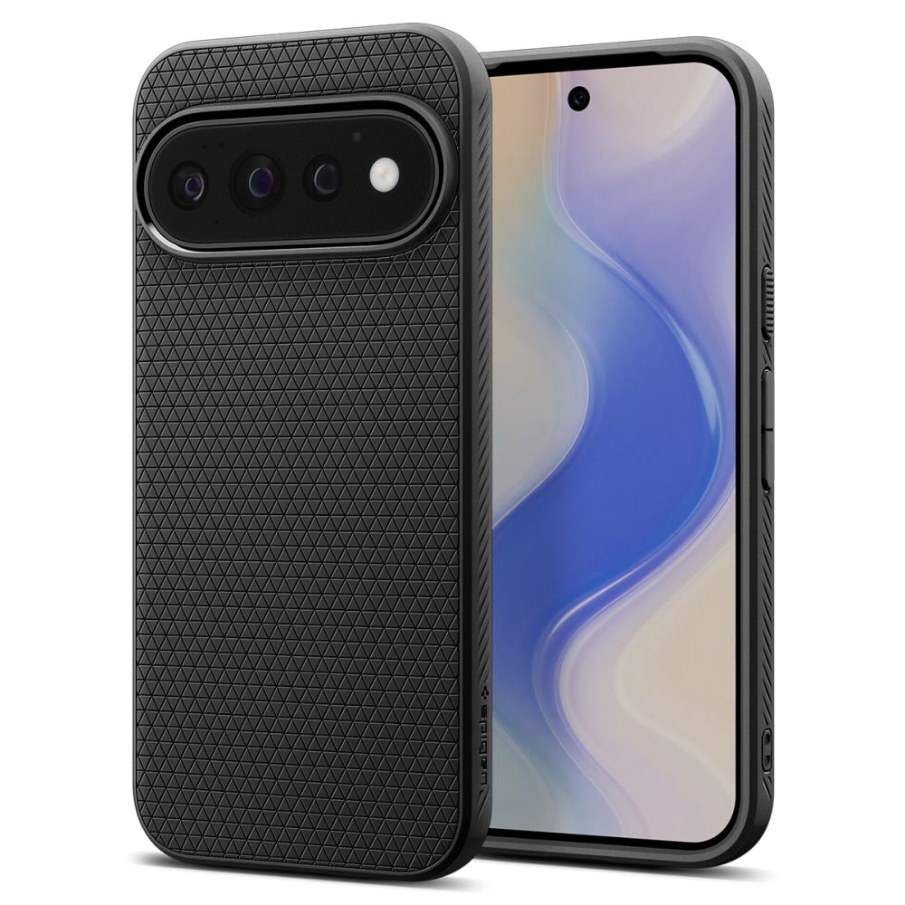 Spigen Liquid Air-skal till Google Pixel 11 Pro – matt svart