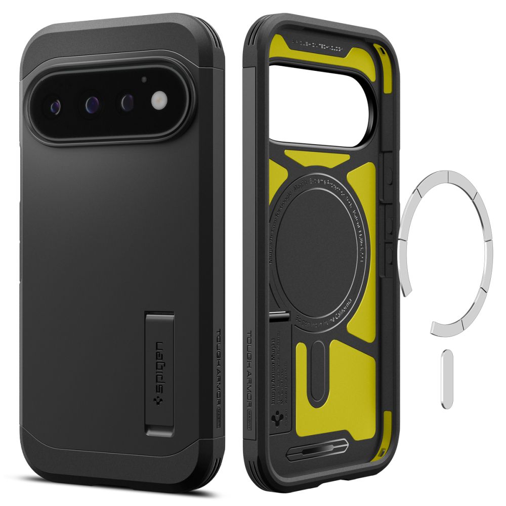 Spigen Tough Armor Mag MagSafe-fodral för Google Pixel 11 Pro – svart