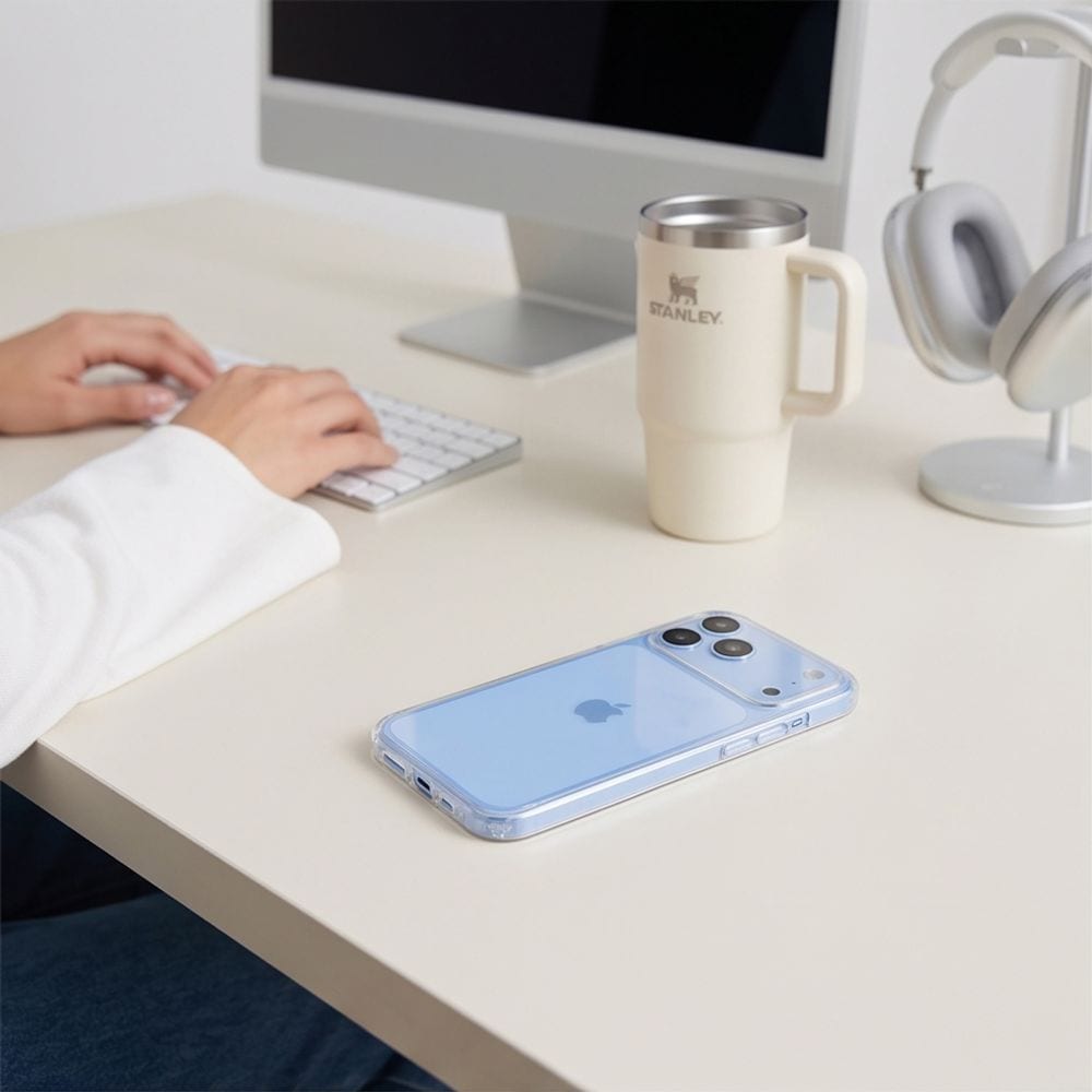 Tech-Protect FlexAir Hybrid-fodral för iPhone 17 Pro / 18 Pro – genomskinligt