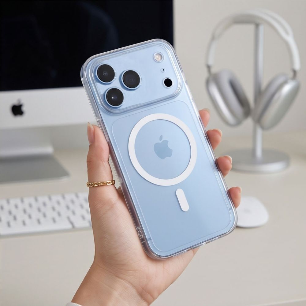 Tech-Protect FlexAir MagSafe-fodral för iPhone 17 Pro Max / 18 Pro Max – genomskinligt