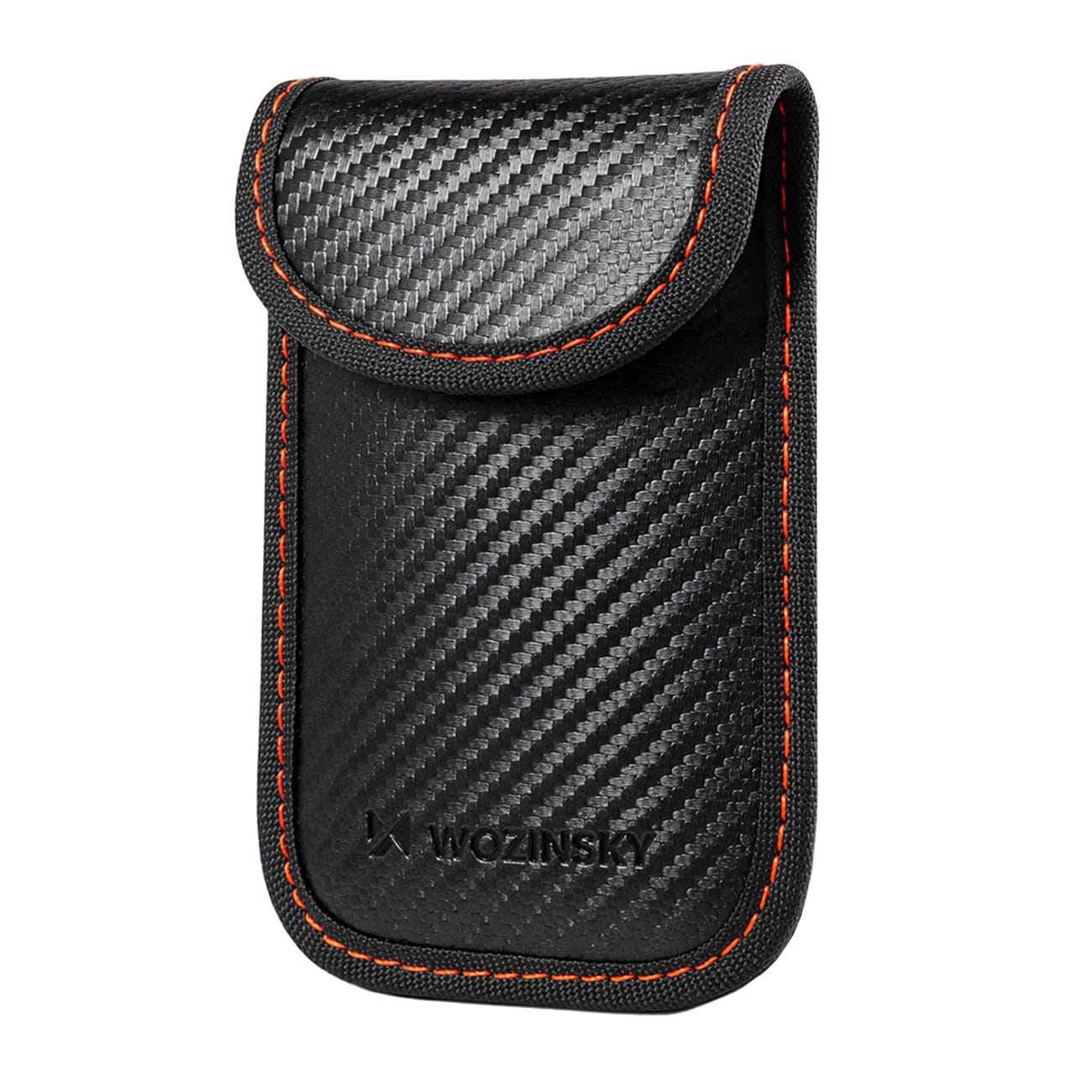 Wozinsky WPB-R14 RFID-skyddande fodral för nyckellösa nycklar, 14 x 9 cm – svart