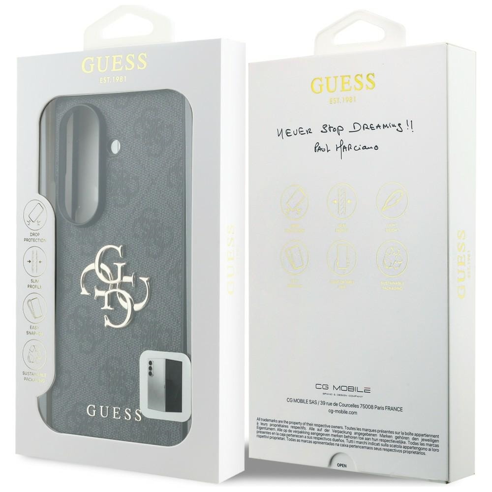 Guess Big 4G-logo-etui til Samsung Galaxy Z Fold 8 Ultra – Sort