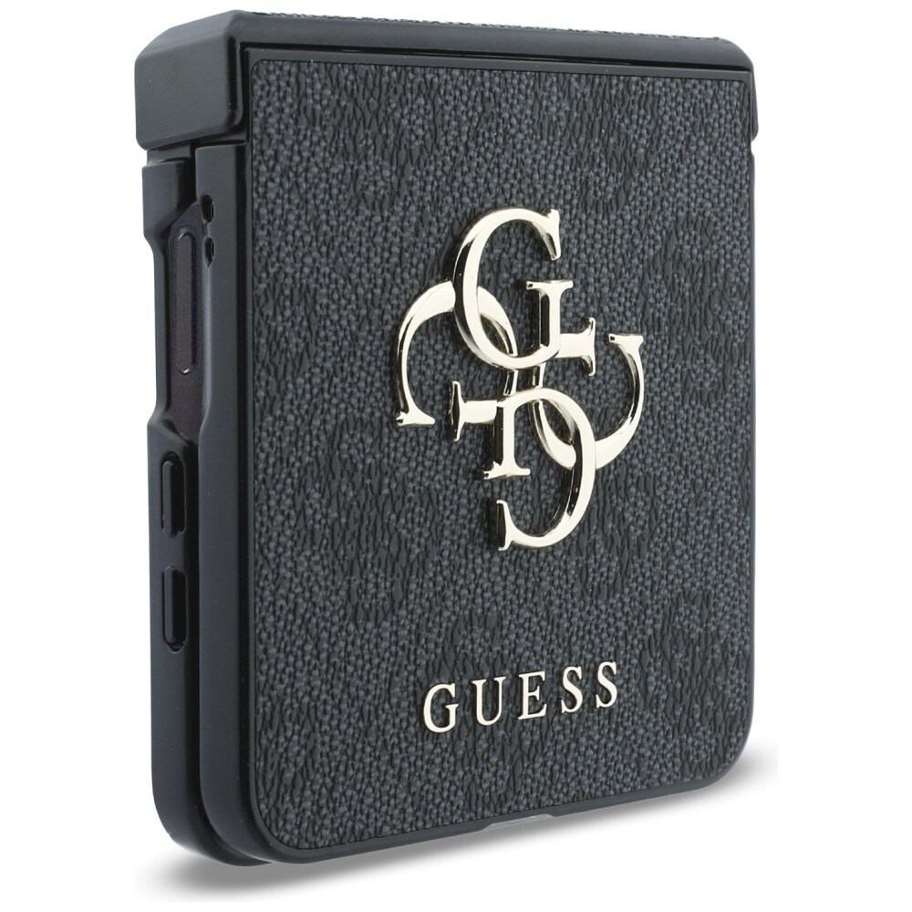 Guess Big 4G-logoetui til Samsung Galaxy Z Flip 8 – Sort