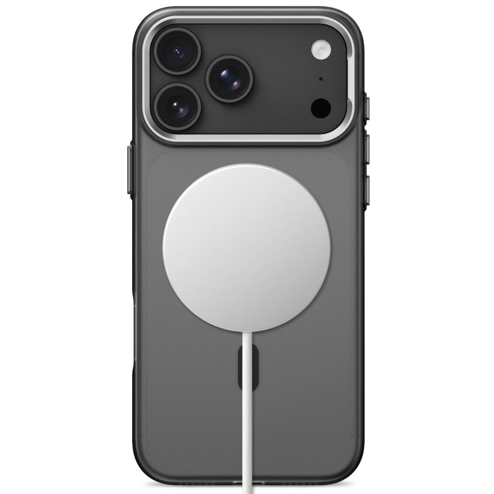 Tech-Protect MagZero MagSafe-fodral för iPhone 17 Pro / 18 Pro – genomskinligt matt svart