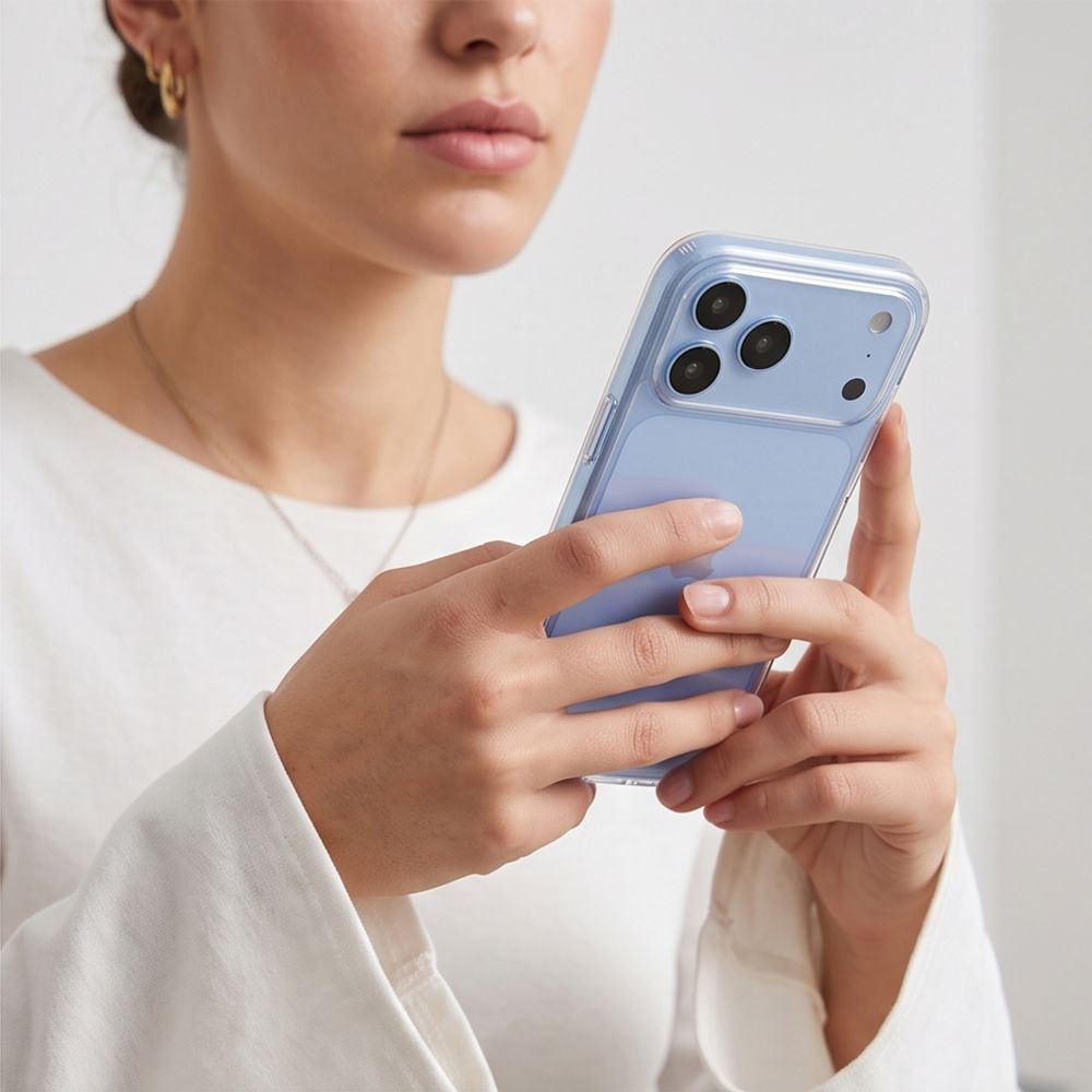Tech-Protect FlexAir Hybrid-skal för iPhone 17 Pro Max / 18 Pro Max – genomskinligt