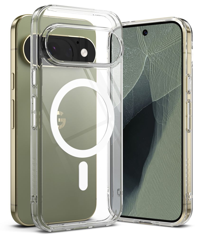 Ringke Fusion magnetiskt MagSafe-fodral för Google Pixel 11 Pro – genomskinligt