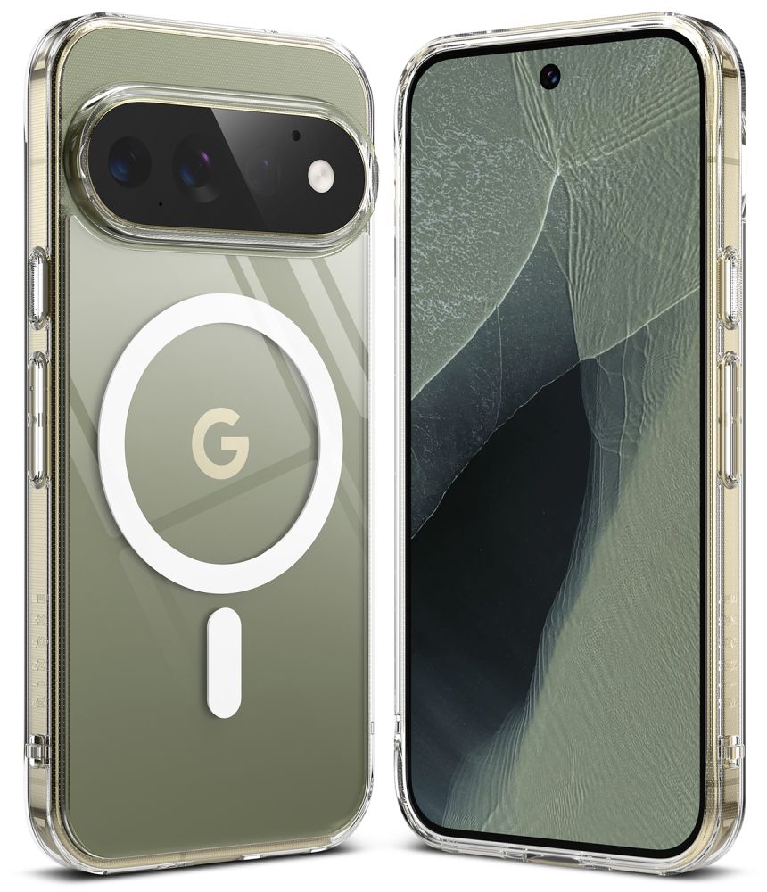 Ringke Fusion magnetiskt MagSafe-fodral för Google Pixel 11 Pro – genomskinligt