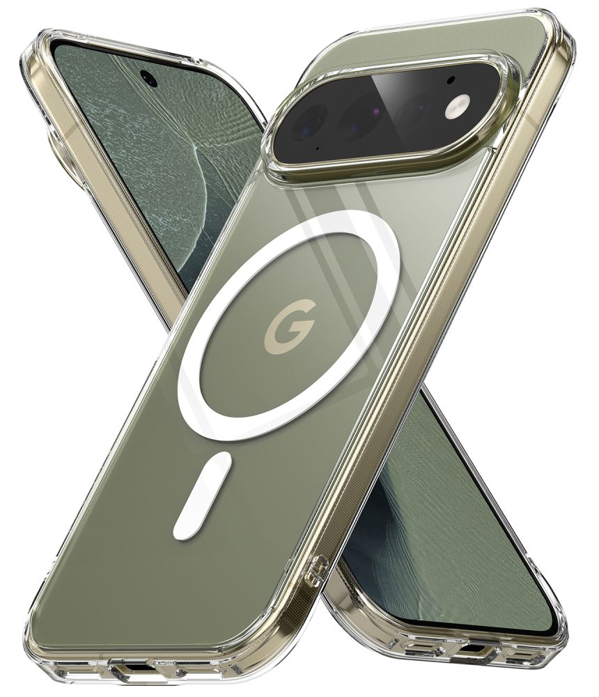 Ringke Fusion magnetiskt MagSafe-fodral för Google Pixel 11 Pro – genomskinligt