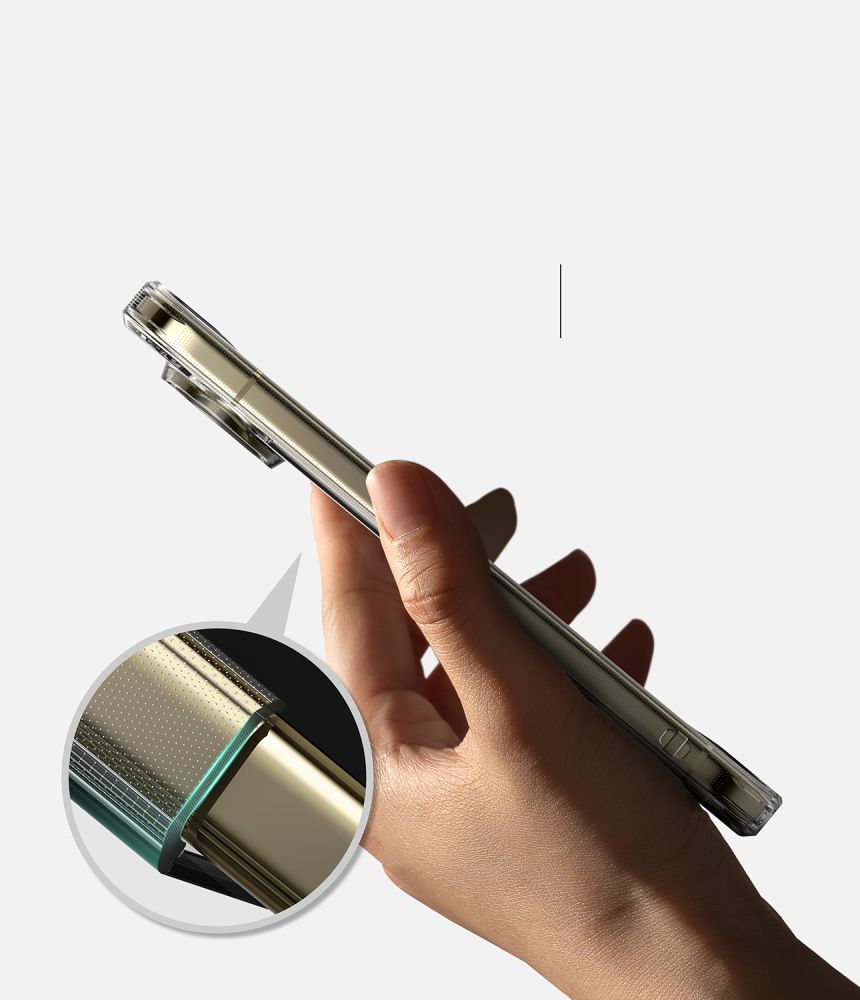 Ringke Fusion magnetiskt MagSafe-fodral för Google Pixel 11 Pro – genomskinligt