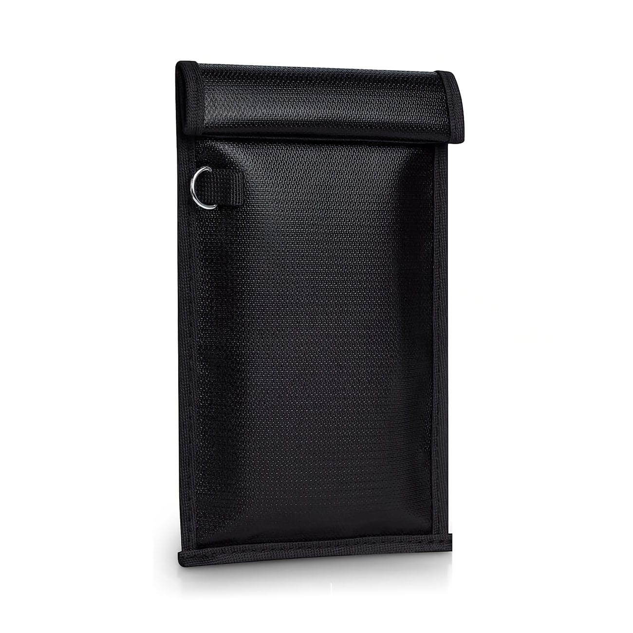 Brandsäkert RFID-mobilfodral OTN-27 med signalblockerare, 27 x 12,3 cm – Svart