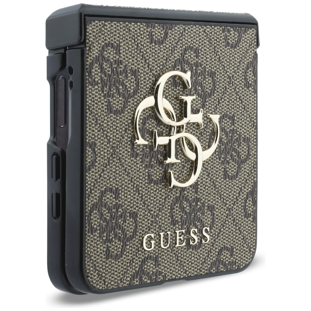 Guess Big 4G-logo-etui til Samsung Galaxy Z Flip 8 – brun