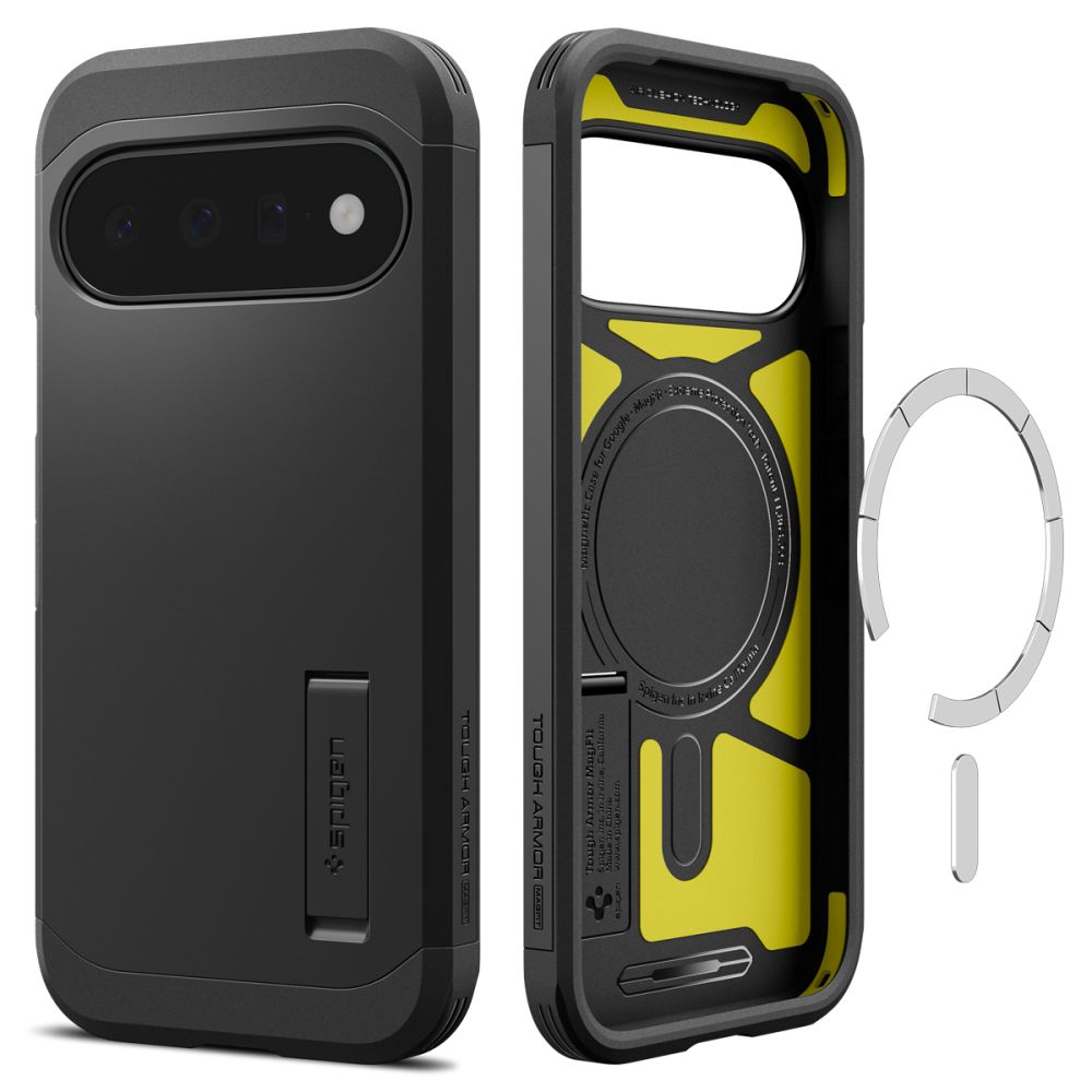 Spigen Tough Armor Mag MagSafe-fodral till Google Pixel 11 – svart