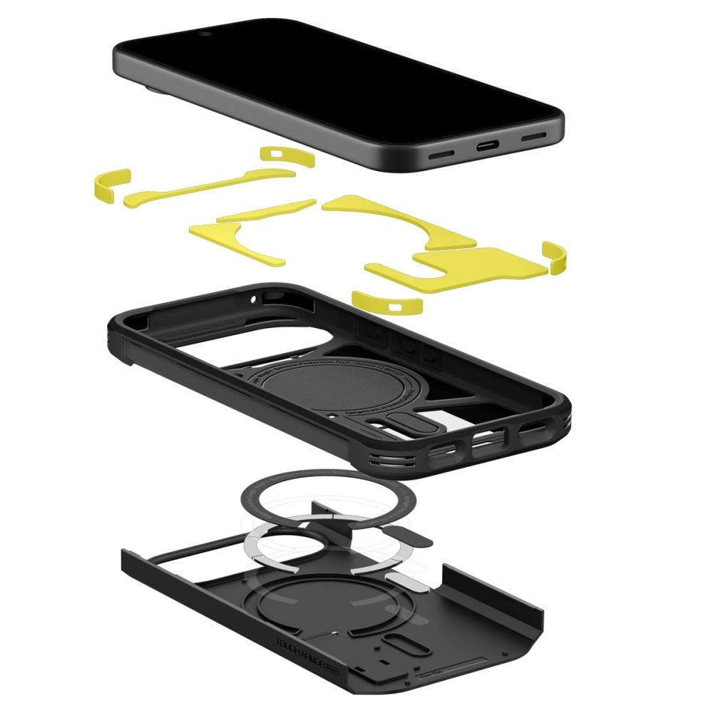 Spigen Tough Armor Mag MagSafe-fodral till Google Pixel 11 – svart