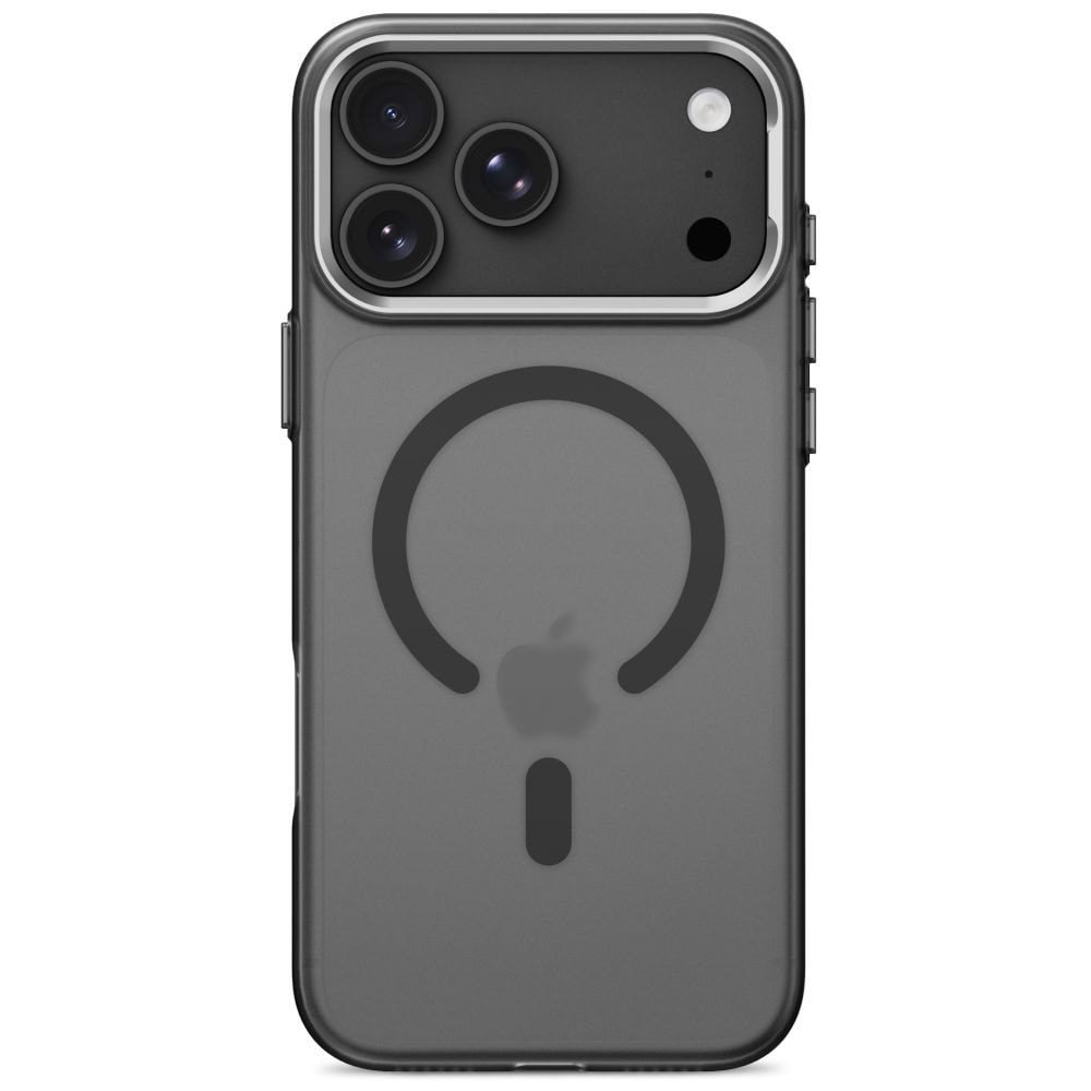 Tech-Protect MagZero MagSafe-fodral för iPhone 17 Pro Max / 18 Pro Max – genomskinligt matt svart