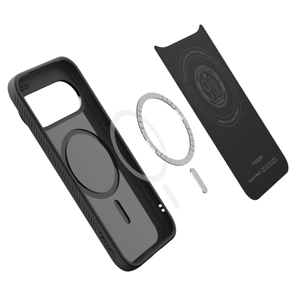 Spigen Liquid Air Mag MagSafe-fodral för Google Pixel 11 Pro – matt svart