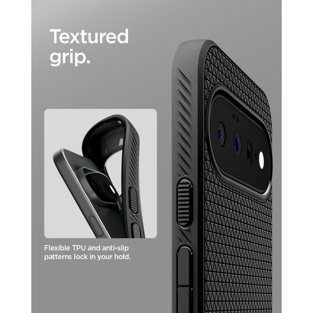 Spigen Liquid Air-fodral till Google Pixel 11 – matt svart