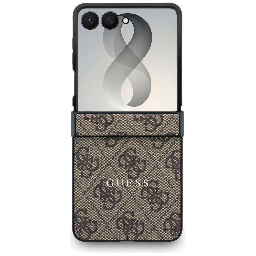 Guess 4G Classic MagSafe-etui til Samsung Galaxy Z Flip 8 – Brun