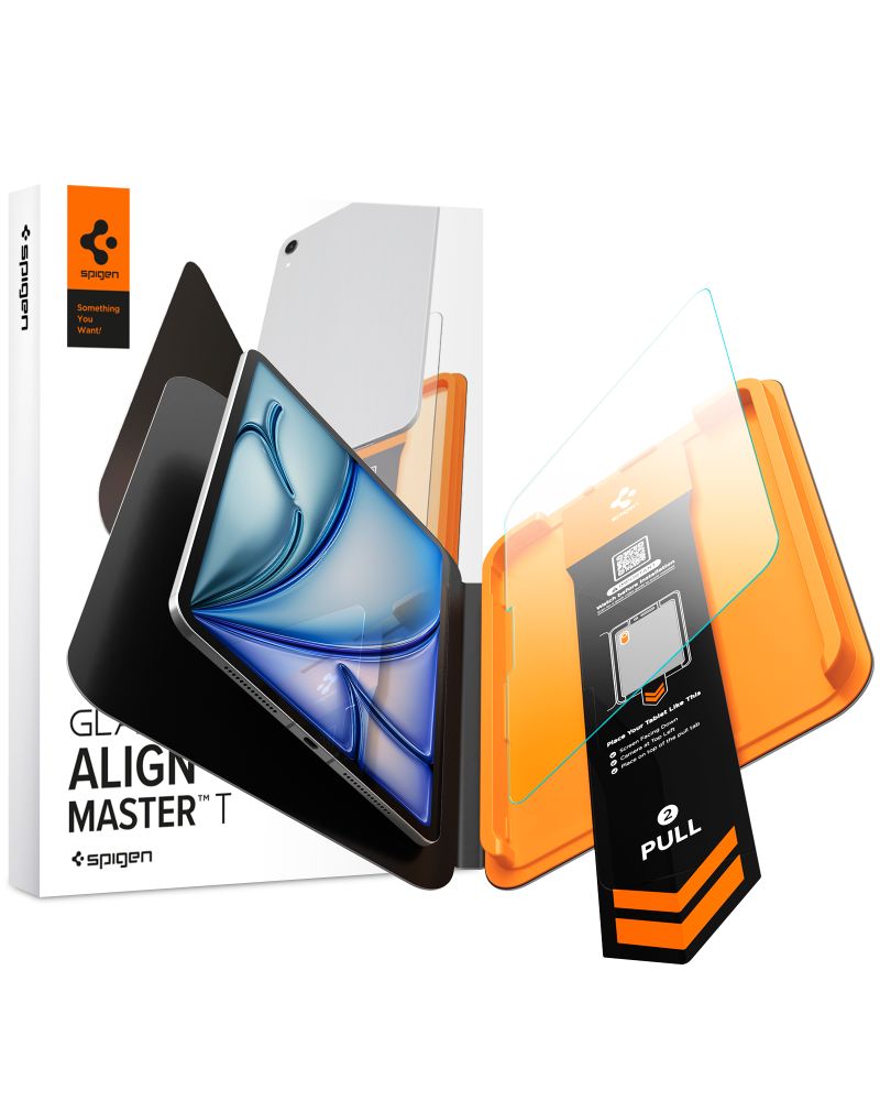 Spigen ALM Glas.tR T härdat glas för iPad Air 11" 2024 / 2025 / 2026