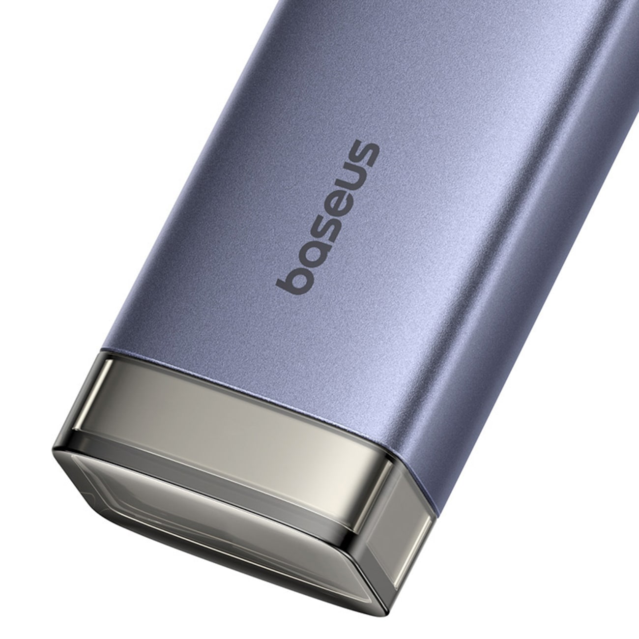 Baseus UltraJoy-serien USB-A/USB-C-hubb, 4 x USB-A 3.1, 1 x USB-C 5 V – grå
