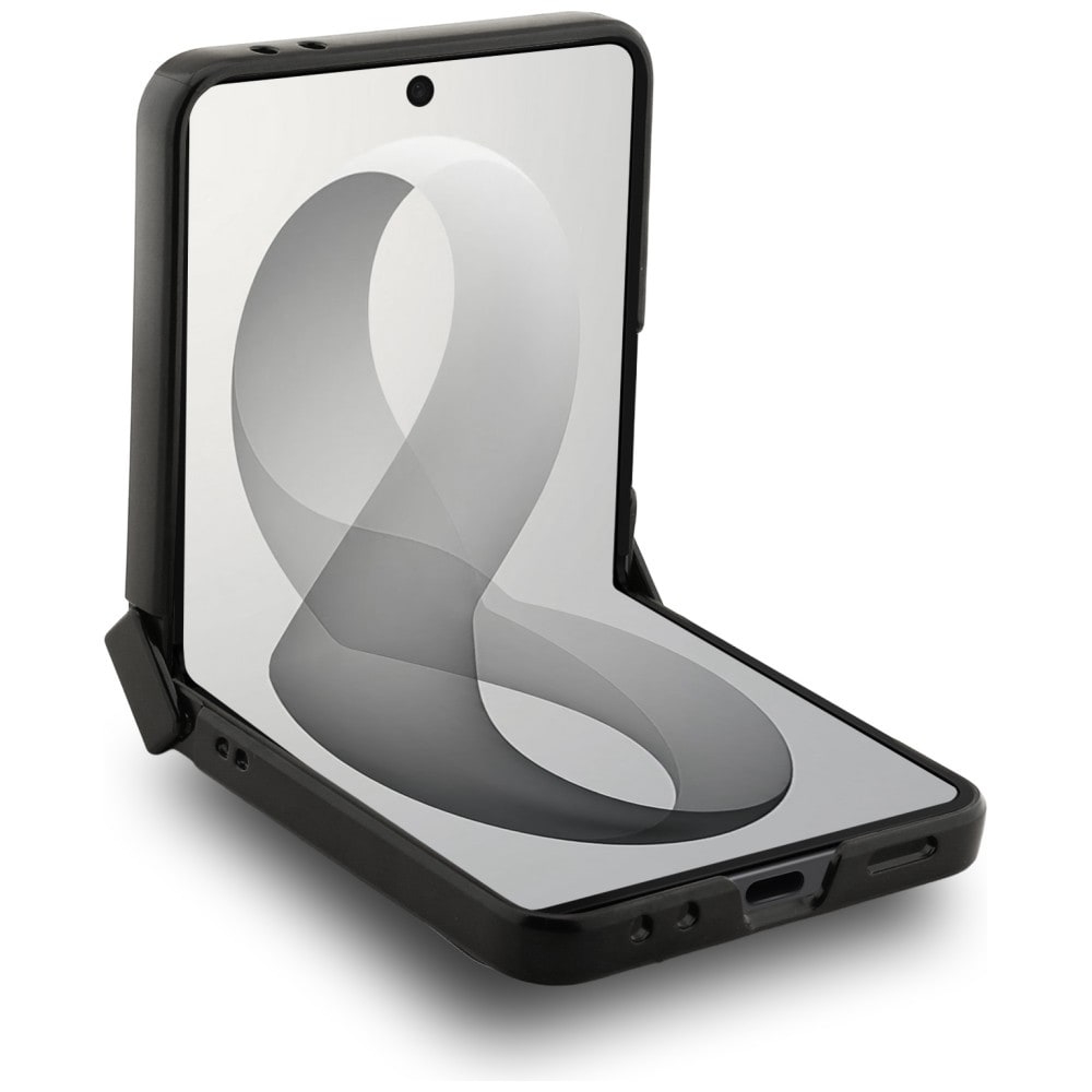 Guess Big 4G-logo-etui til Samsung Galaxy Z Flip 8 – lyserød