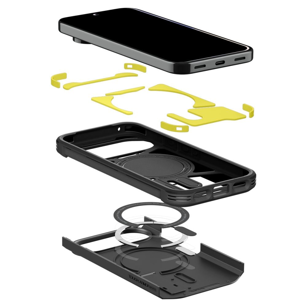 Spigen Tough Armor Mag MagSafe-etui til Google Pixel 11 Pro XL – sort